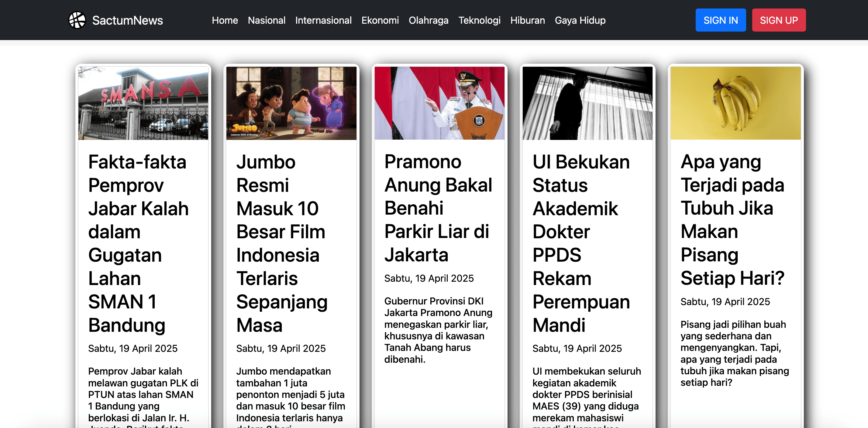 website
